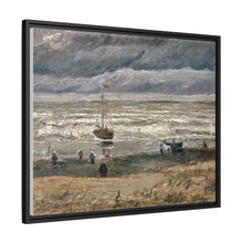 Vincent van Gogh's Beach at Scheveningen in Stormy Weather (1882) - NOMADEN ART GALLERY