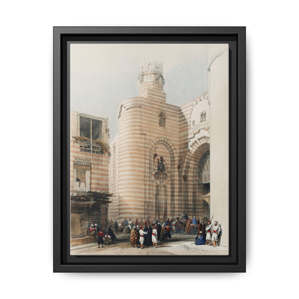 Gate of the Metwaleys (Bab Zuwayla) Cairo illustration by David Roberts (1796–1864) - NOMADEN ART GALLERY