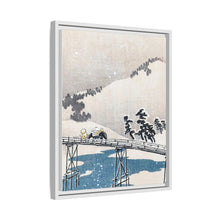 Snowy landscape with Mount Fuji (1900–1910) by Ohara Koson