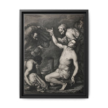 The martyrdom of Saint Laurence of Rome. Etching after J. Ribera. - NOMADEN ART GALLERY