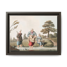 Illustration of leech finders from The Costume of Yorkshire (1814) by George Walker - NOMADEN ART GALLERY