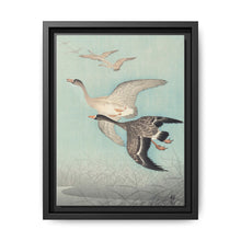 Great geese in flight (1925 - 1936) by Ohara Koson