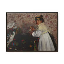 Edgar Degas's Portrait of Mlle Hortense Valpinçon (c. 1871) - NOMADEN ART GALLERY