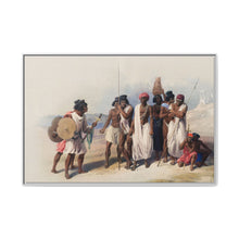 Group of Nubians (Wady Kardasey) illustration by David Roberts (1796–1864) - NOMADEN ART GALLERY