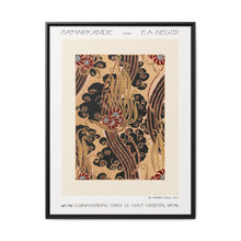 Flower pattern Art Deco stencil print in oriental style. Original from our own 1914 edition of Samarkande - NOMADEN ART GALLERY