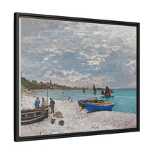 The Beach at Sainte-Adresse (1867) by Claude Monet - NOMADEN ART GALLERY