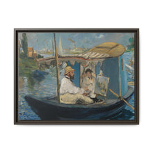 Monet in his Boat (c. 1874) by Edouard Manet - NOMADEN ART GALLERY