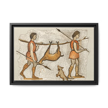 Hunter-Gatherer Mosaic: Vintage Encyclopaedia Art (1891) - NOMADEN ART GALLERY