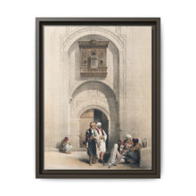 Modern mansion showing the arabesque architecture of Cairo illustration by David Roberts (1796–1864) - NOMADEN ART GALLERY