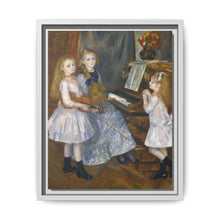 The Daughters of Catulle Mendès, Huguette (1871–1964), Claudine (1876–1937), and Helyonne (1879–1955) (1888) by Pierre-Auguste Renoir - NOMADEN ART GALLERY