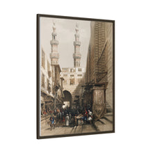 Minarets and grand entrance of the Metwaleys at Cairo illustration by David Roberts (1796–1864)