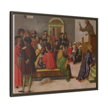 A Franciscan Monk Preaching (ca. 1515-1525 (Renaissance) by School of the Romagna