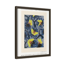 Butterfly pochoir pattern in Art Nouveau oriental style