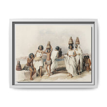 Nubian women at Kortie on the Nile illustration by David Roberts (1796–1864) - NOMADEN ART GALLERY