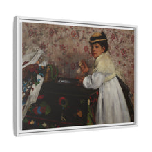 Retrato de Edgar Degas de Mlle Hortense Valpinçon (c. 1871)