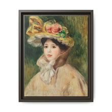 Woman with Capeline (Femme Ã la capeline) (early 1890s) by Pierre-Auguste Renoir - NOMADEN ART GALLERY
