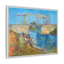 Vincent van Gogh's The Langlois Bridge at Arles with Women Washing (1888) - NOMADEN ART GALLERY