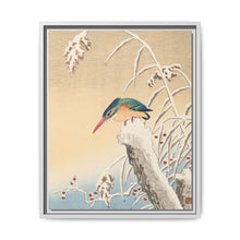 Kingfisher in the snow (1925 - 1936) by Ohara Koson