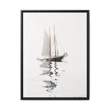 Two–masted Schooner with Dory (1894) by Winslow Homer - NOMADEN ART GALLERY