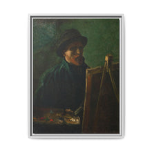 Vincent van Gogh's Self-Portrait with Dark Felt Hat at the Easel (1886) - NOMADEN ART GALLERY