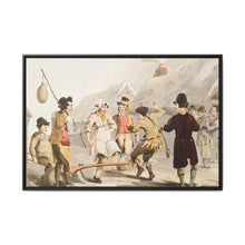 Illustration of the fool plough from The Costume of Yorkshire (1814) by George Walker - NOMADEN ART GALLERY