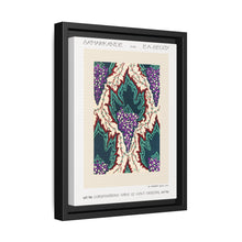 Grape pattern Art Nouveau pochoir print in oriental style. Original from our own 1914 edition of Samarkande - NOMADEN ART GALLERY