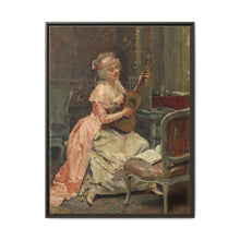 Woman with a Guitar (c. 1870) by Raimundo de Madrazo y Garreta - NOMADEN ART GALLERY