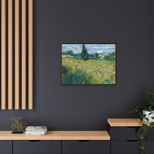 Vincent van Gogh's Green Wheat Field with Cypress (1889) - NOMADEN ART GALLERY