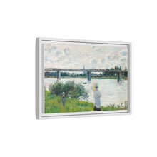 Claude Monet's The Promenade with the Railroad Bridge, Argenteuil (1874) - NOMADEN ART GALLERY