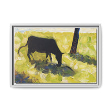 Black Cow in a Meadow (ca. 1881) by Georges Seurat - NOMADEN ART GALLERY