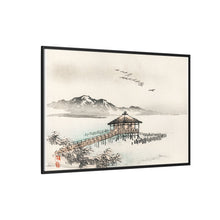 Cottage by the sea by Kōno Bairei (1844-1895)