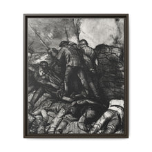 The charge, right detail, second state (1918) print in high resolution by George Wesley Bellows - NOMADEN ART GALLERY