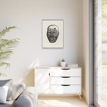 Ancient face from 19th Century Grammar of Ornament by Owen Jones. - NOMADEN ART GALLERY