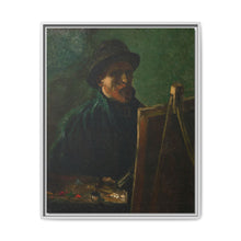 Vincent van Gogh's Self-Portrait with Dark Felt Hat at the Easel (1886) - NOMADEN ART GALLERY