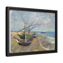 Vincent van Gogh's Fishing Boats on the Beach at Saintes-Maries (1888) - NOMADEN ART GALLERY