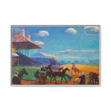 Race Track (1908–1909) vintage painting by William James Glackens - NOMADEN ART GALLERY