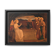 The women at the grave of Christ: anangel tells them that he is risen. Colour lithograph by M. and N. Hanhart after J.E. Goodall after Fra Angelico. - NOMADEN ART GALLERY