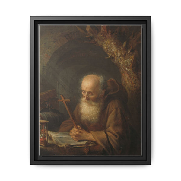 A Hermit (1664) by Gerard Dou - NOMADEN ART GALLERY