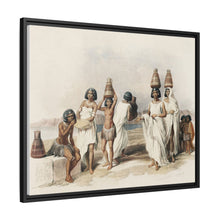 Nubian women at Kortie on the Nile illustration by David Roberts (1796–1864)