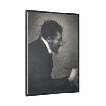 Aman-Jean, Retrato de Edmond Francois Aman-Jean (ca. 1882-1883) por Georges Seurat