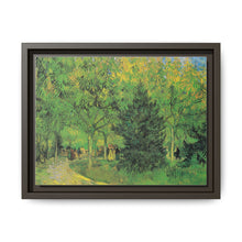 Vincent van Gogh's Path in the Park of Arles with Walkers (1888) - NOMADEN ART GALLERY