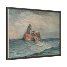 Hauling in the Nets (1887) by Winslow Homer