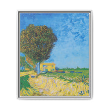 Vincent van Gogh's Avenue at Arles with houses (1888) - NOMADEN ART GALLERY