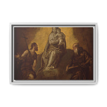 Virgin and Child with Saints John the Baptist and Anthony Abbot by Follower of Paolo Veronese - NOMADEN ART GALLERY