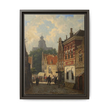 Dutch Street Scene (c. 1850–55) by Cornelis Springer - NOMADEN ART GALLERY