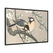 Tits on Cherry Branch (1900–1910) by Ohara Koson