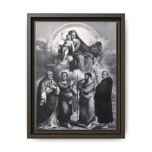 The Virgin and Child with Saint Geminianus of Modena, Saint Peter, Saint Paul and Saint Antony of Padua. Lithograph by F. Hanfstaengl after B. Ramenghi, il Bagnacavallo. - NOMADEN ART GALLERY