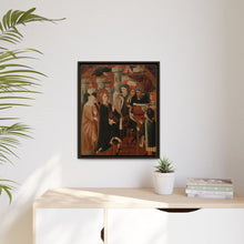 Saint Catherine of Siena before Pope Gregory XI by Blasco de Grañén