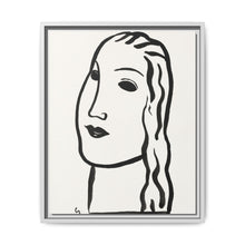 Woman's Head: Vintage Drawing by Leo Gestel - NOMADEN ART GALLERY