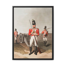 Illustration of East York militia from The Costume of Yorkshire (1814) by George Walker - NOMADEN ART GALLERY